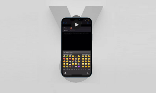 How to create shortcuts for emoji on your iPhone?