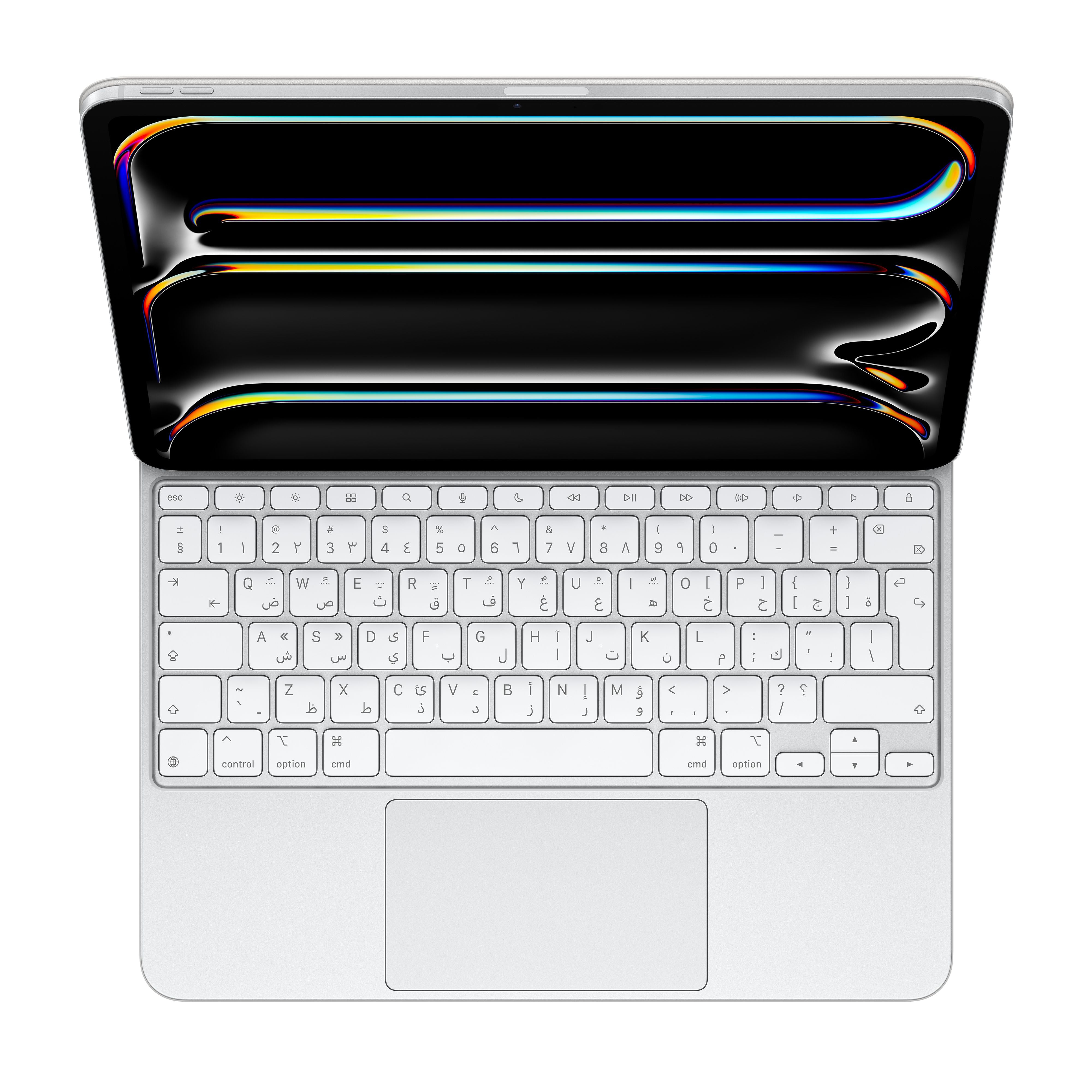 Buy Magic Keyboard for iPad Pro 13‑inch (M4) - Arabic - White