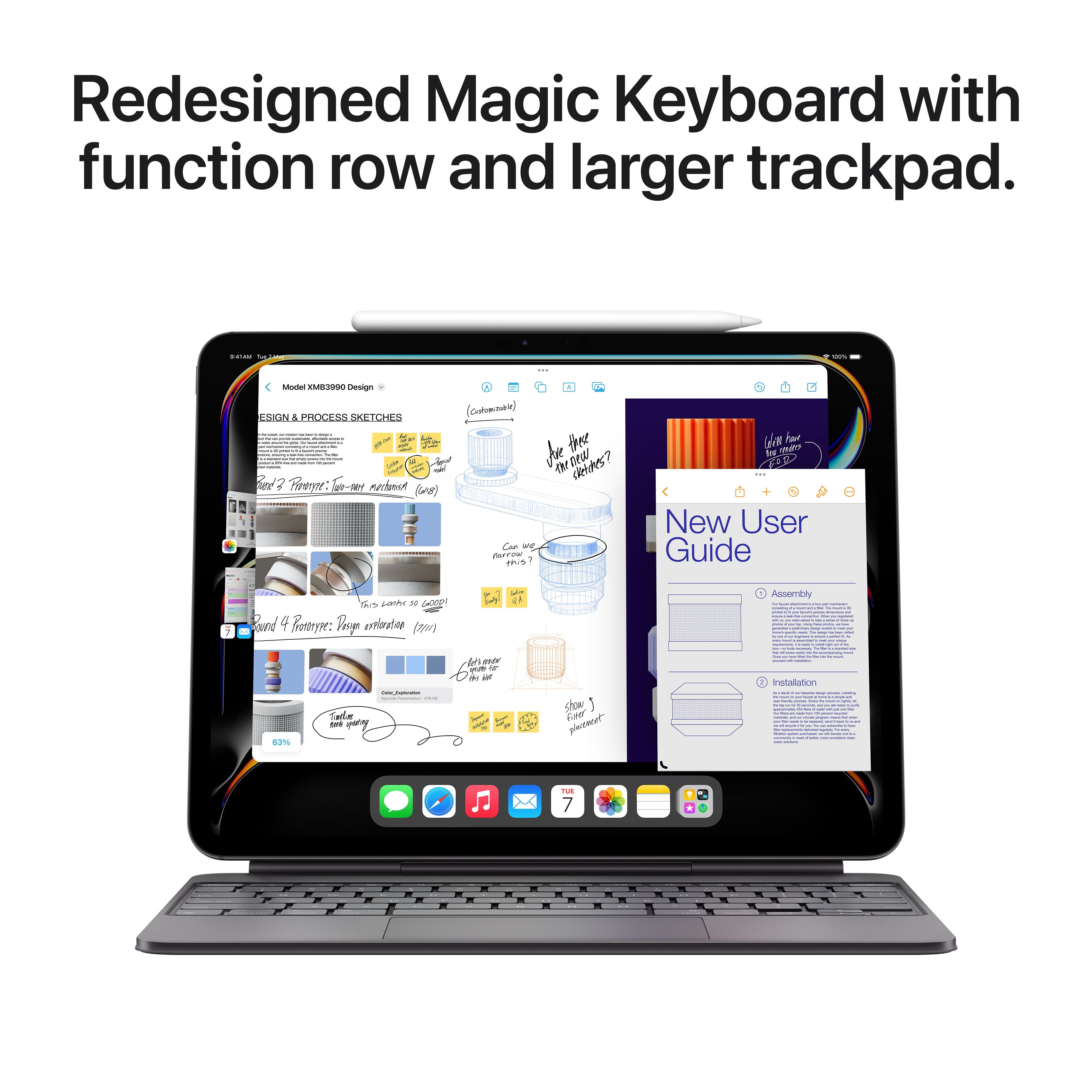 Buy 13-inch iPad Pro Wi-Fi + Cellular 1TB Nano-texture glass