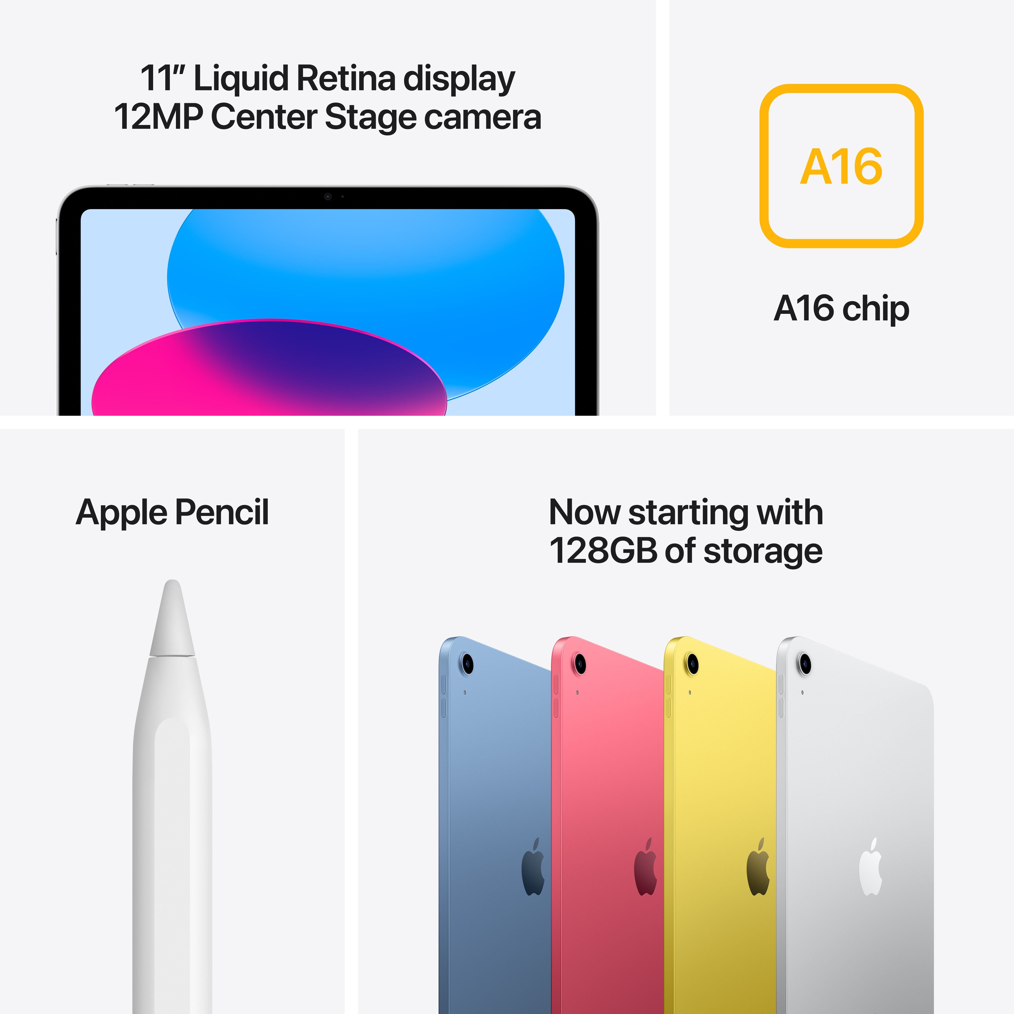Buy iPad Wi-Fi 128GB - Silver (A16) | iStyle Oman – iSTYLE Oman