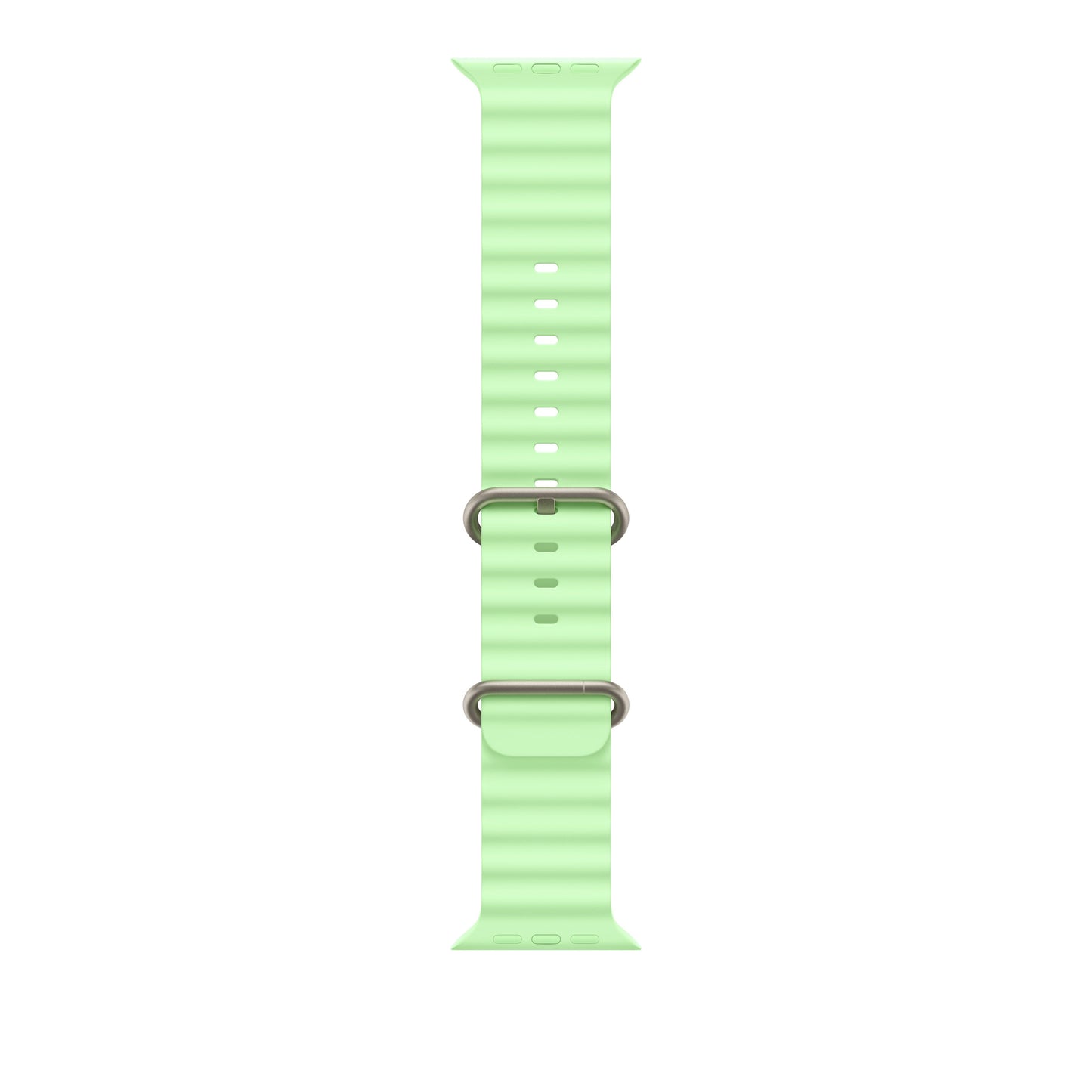 49mm-neon-green-ocean-band-natural-titanium-finish_MGCF4