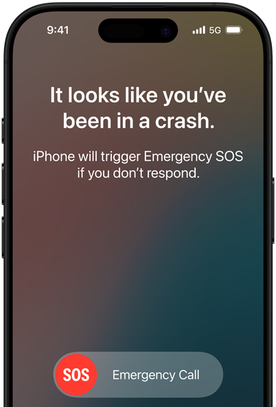 إظهار موقع GPS الخاص بالمستخدم والرسائل عبر ميزة الأقمار الصناعية على iPhone 16 Pro