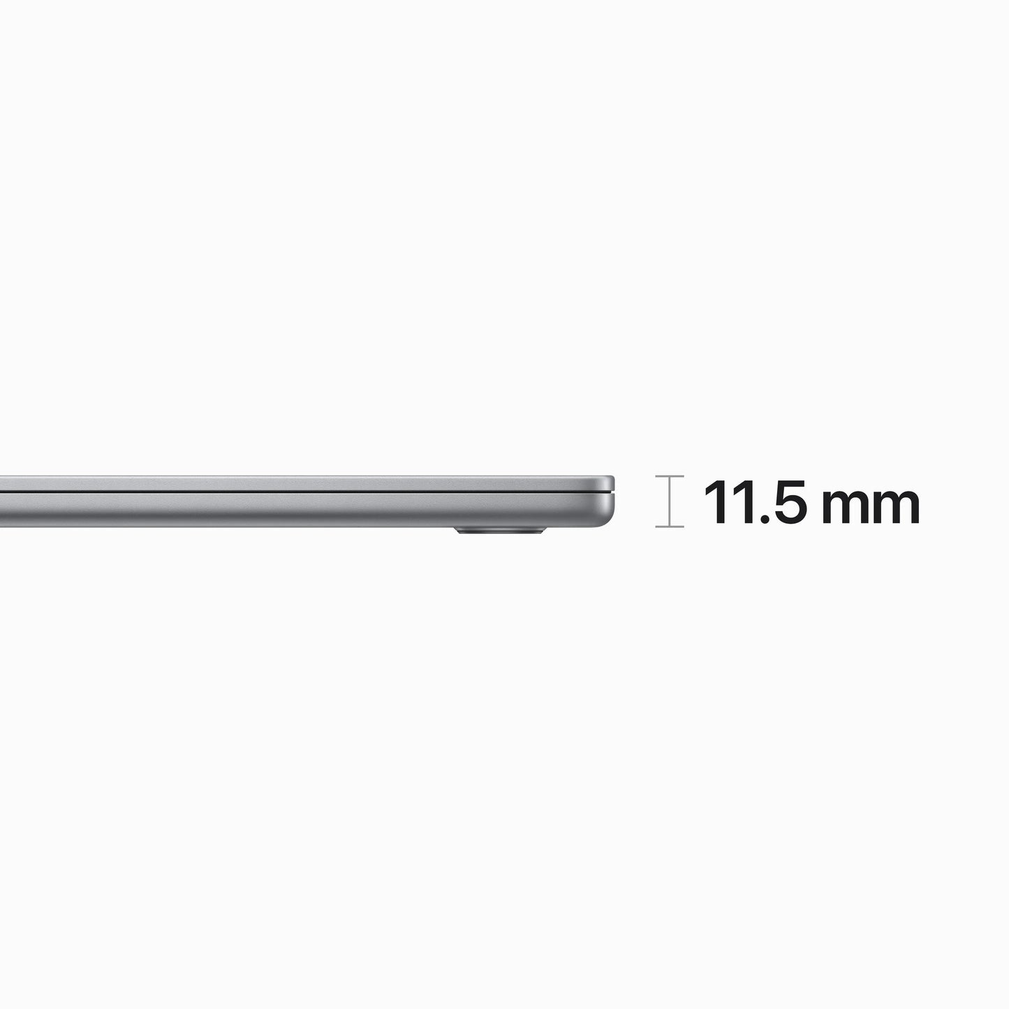 15-inch MacBook Air: Apple M2 chip with 8-core CPU and 10-core GPU, 512GB - Silver