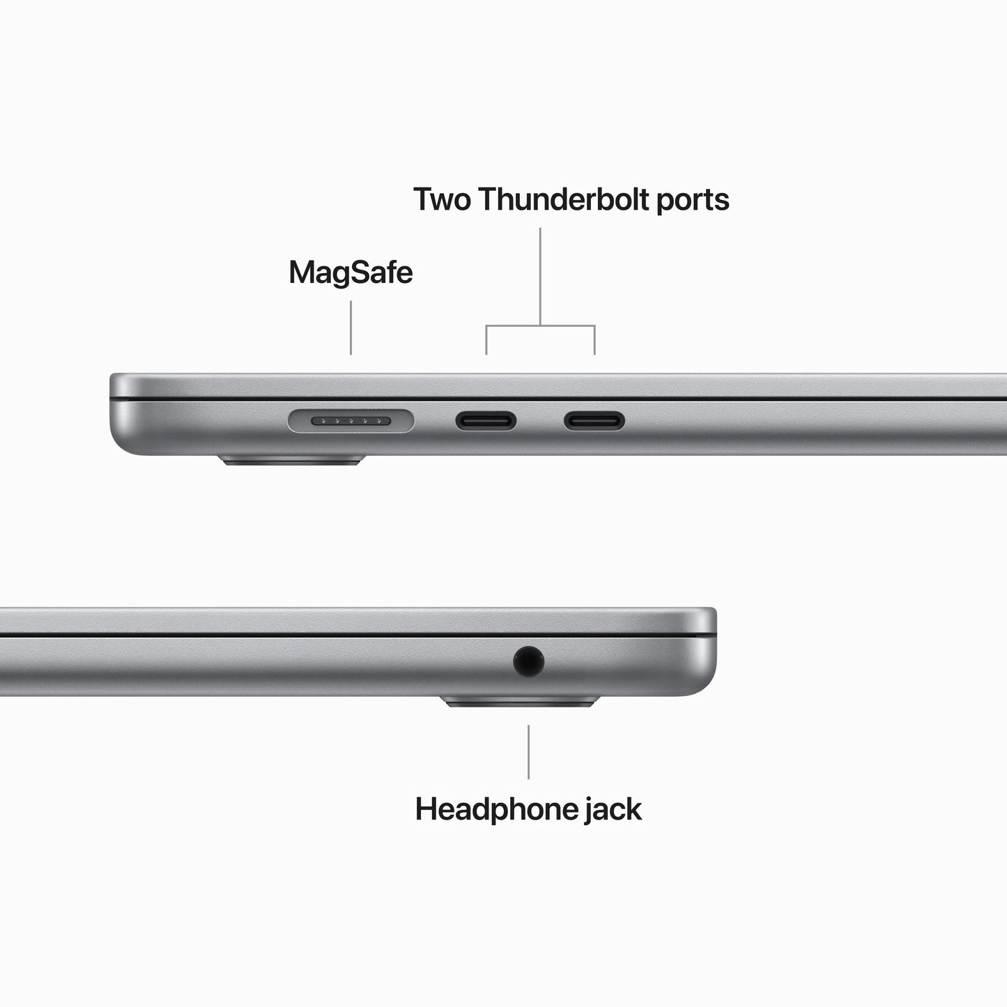 15-inch MacBook Air: Apple M2 chip with 8-core CPU and 10-core GPU, 512GB - Silver