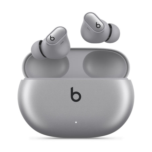 Beats Studio Buds + True Wireless Noise Cancelling Earbuds, Cosmic Silver