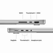 14-inch MacBook Pro: Apple M3 Pro chip with 11-core CPU and 14-core GPU, 512GB SSD - Silver