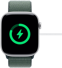 ساعة Apple Watch Series 10 مشحونة بالكامل تقريبًا