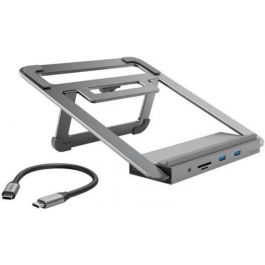 Hama 200106 12In1 Usb Docking Station/Notebook Stand