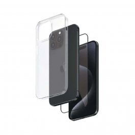 Smartix Premium Bundle for iPhone 15 Pro - Glass + Case