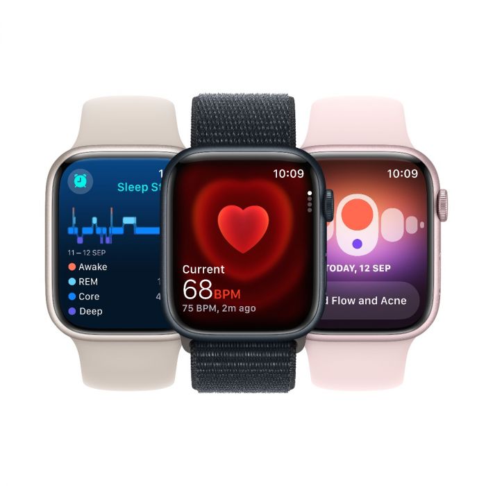 Apple Watch Series 9 GPS - 45mm - Boîtier Midnight Aluminium - Bracelet  Midnight Sport Loop - Cdiscount Téléphonie